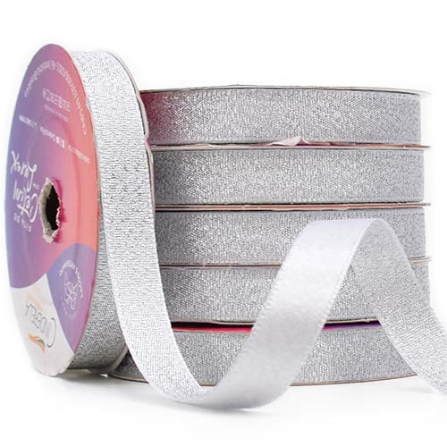 [1432] FITA BRJ OURO E PRATA 10MM 20M