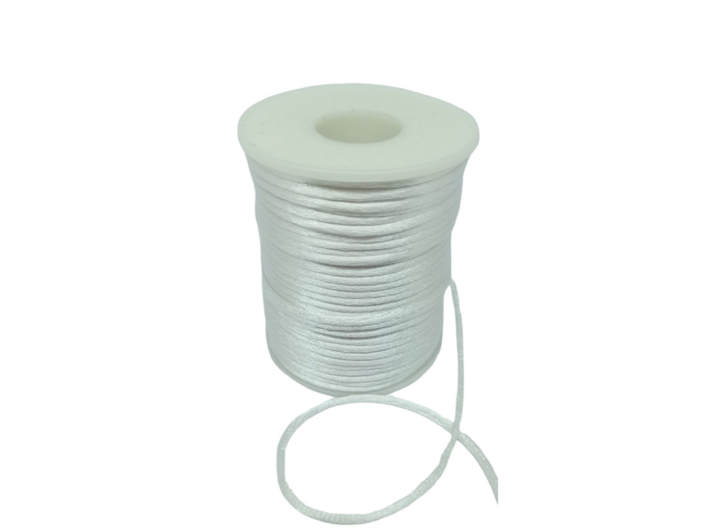 [142] RABO DE RATO DE CETIM 2MM 50M CORES