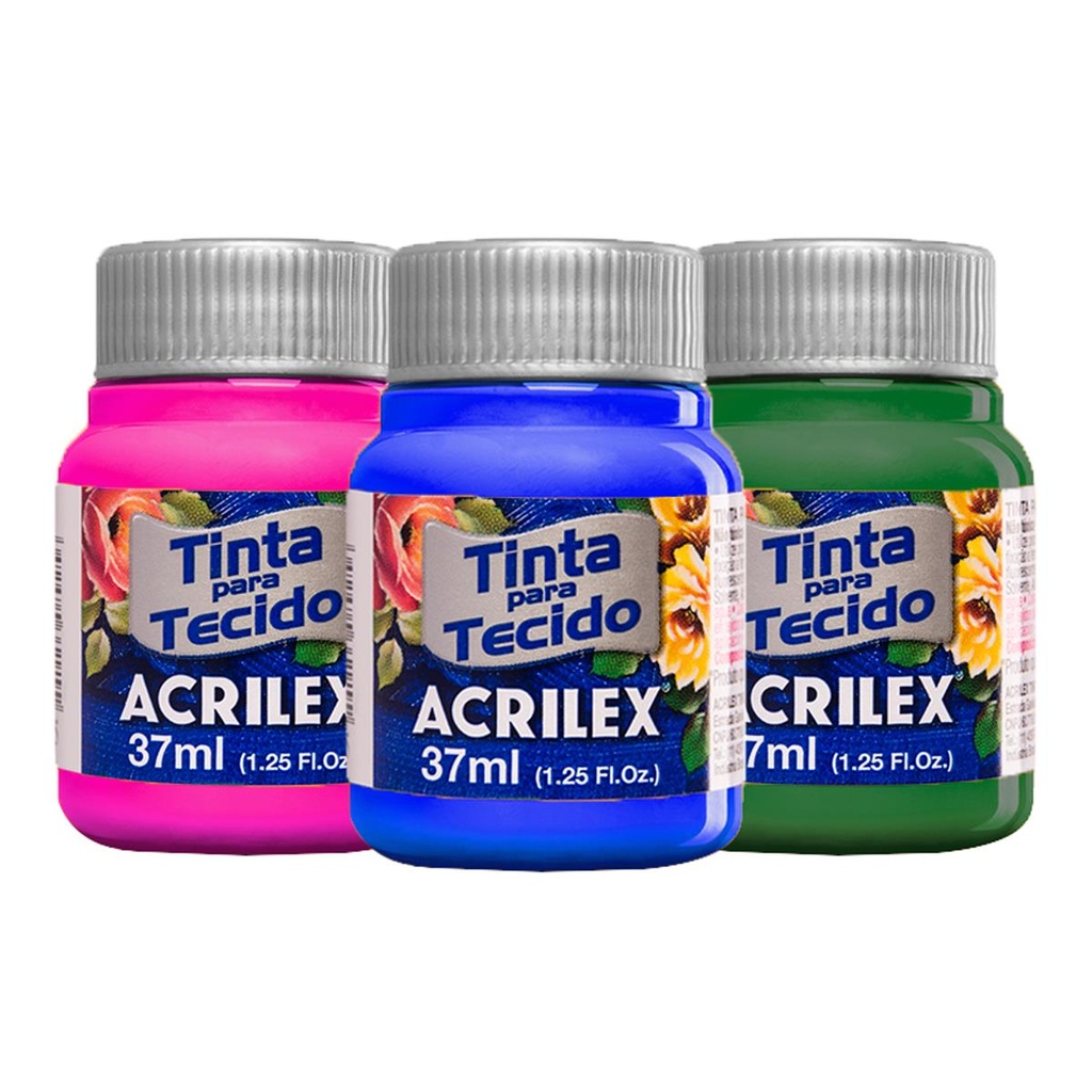 [963] TINTA DE TECIDO  ACRILEX 37ML